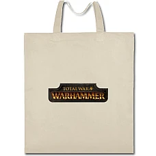 Eco bag with print Warhammer Logo - beige
