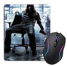 Mouse pad with print Watch Dogs Print