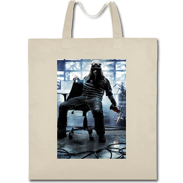 Eco bag with print Watch Dogs Print - beige