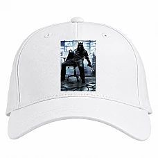 Baseball cap with Print Watch Dogs Print - white