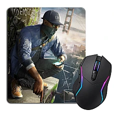 Mouse pad with print Watch Dogs Theme Hero Print