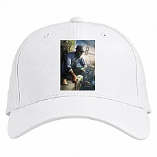 Baseball cap with Print Watch Dogs Theme Hero Print - white