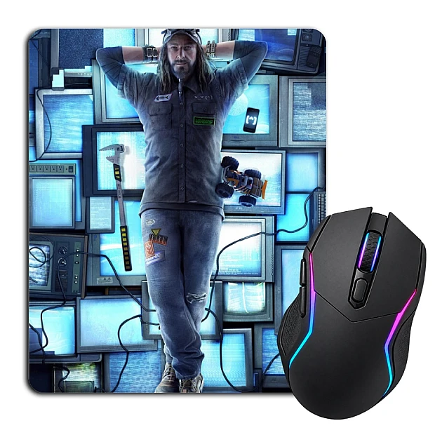 Mouse pad with print Watch Dogs Theme Print Hero