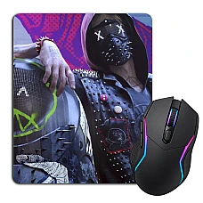 Mouse pad with print Watch Dogs Main Theme