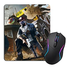 Mouse pad with print Watch Dogs Main Theme Print