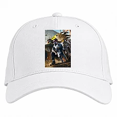 Baseball cap with Print Watch Dogs Main Theme Print - white