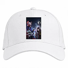 Baseball cap with Print Watch Dogs Heroes - white