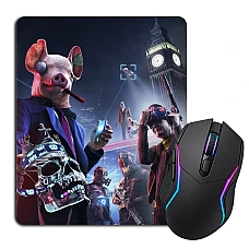 Mouse pad with print Watch Dogs Heroes