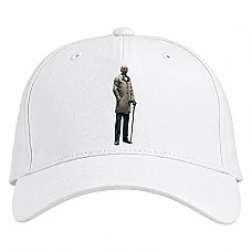 Baseball cap with Print Watch Dogs Old Man Hero - white