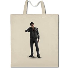 Eco bag with print Watch Dogs Strong Hero - beige