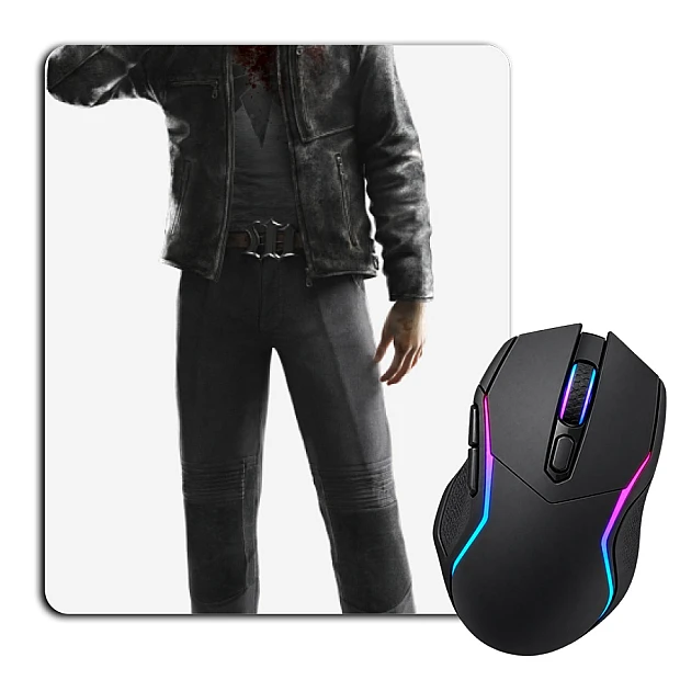 Mouse pad with print Watch Dogs Strong Hero