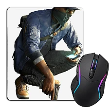 Mouse pad with print Watch Dogs Theme Main Hero Print