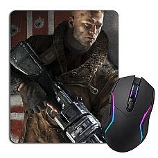Mouse pad with print Wolfenstein Hero