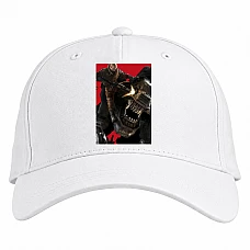 Baseball cap with Print Wolfenstein Theme Print - white
