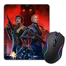 Mouse pad with print Wolfenstein Universe Print
