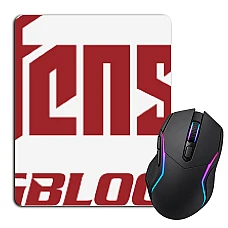 Mouse pad with print Wolfenstein Logo Print