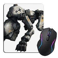 Mouse pad with print Wolfenstein Creature