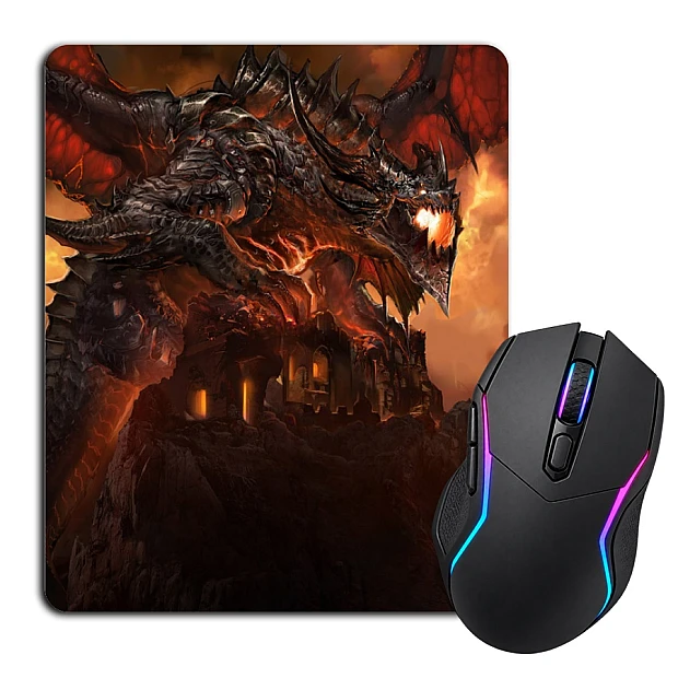 Mouse pad with print World Of Warcraft Dragon