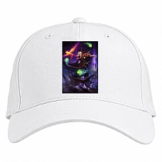 Baseball cap with Print World Of Warcraft Hero Kael'Thas Sunstrider - white
