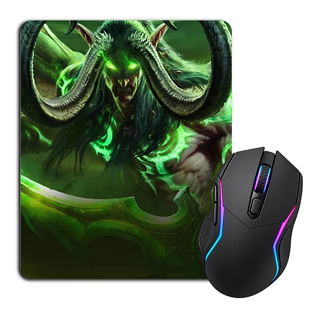 Mouse pad with print World Of Warcraft Illidan Stormrage