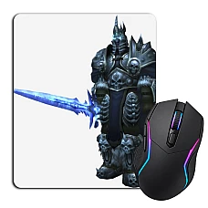 Mouse pad with print World Of Warcraft Lich King Hero