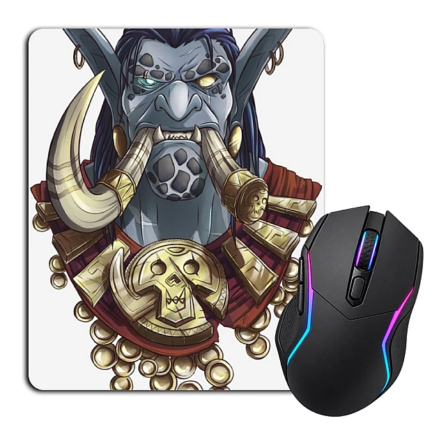 Mouse pad with print World Of Warcraft Art Edition