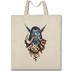 Eco bag with print World Of Warcraft Art Edition - beige