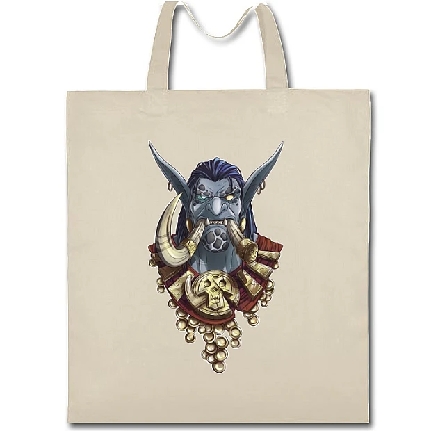 Eco bag with print World Of Warcraft Art Edition - beige