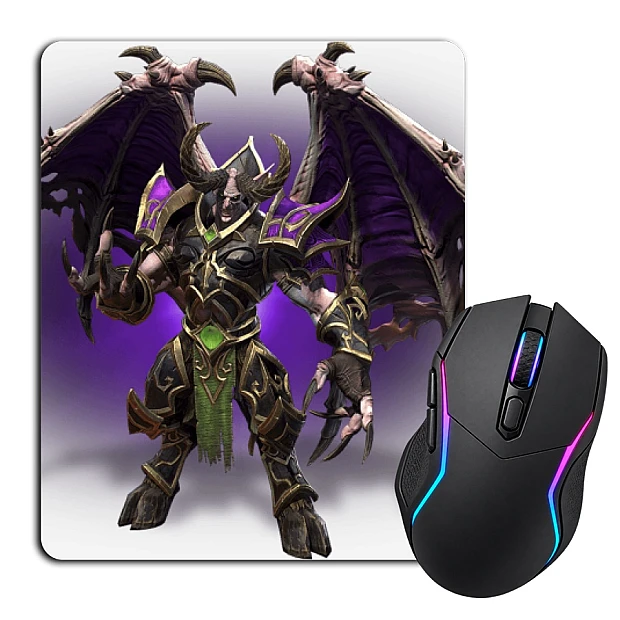 Mouse pad with print World Of Warcraft Hero