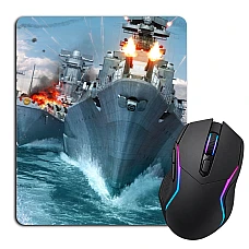 Mouse pad with print World Of Warships Print