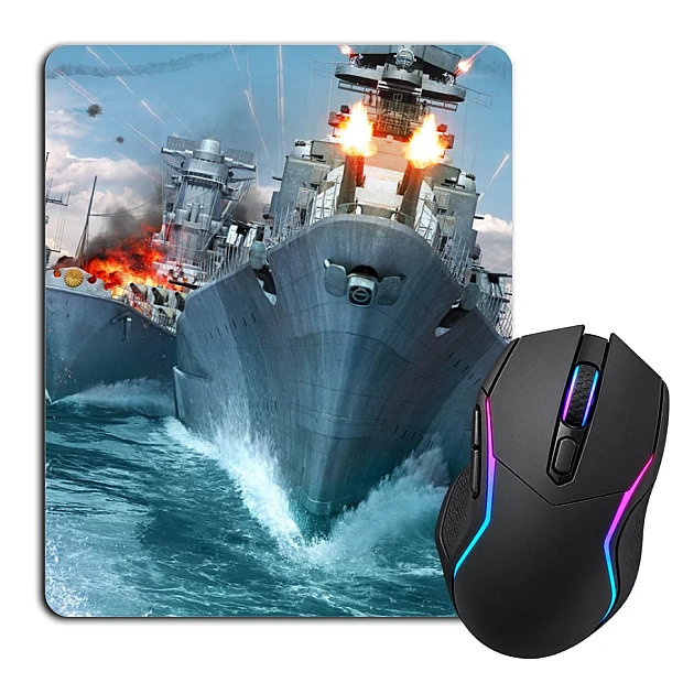 Mouse pad with print World Of Warships Print