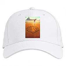 Baseball cap with Print World Of Warships Logo Print - white