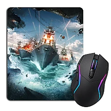 Mouse pad with print World Of Warships Cute Print