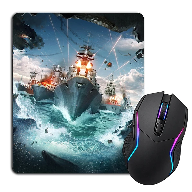 Mouse pad with print World Of Warships Cute Print