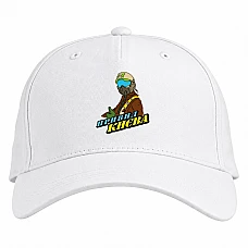 Baseball cap with Print The ghost of Kiev - white