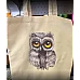 Eco bag with print - white