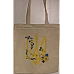 Eco bag with print - white