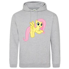 Hoodie with Print My Little Pony Fluttershy - 2XL grey