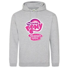 Hoodie with Print My Little Pony Friendship Is Magic - 2XL grey