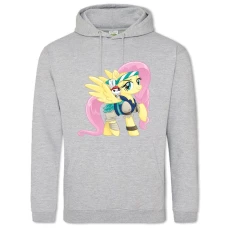 Hoodie with Print My Little Pony Pirate Fluttershy - 2XL grey