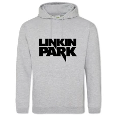 Hoodie with Print Linkin Park 2 - 2XL grey