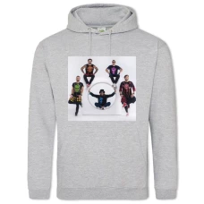Hoodie with Print Kozak System 2 - 2XL grey