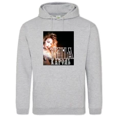 Hoodie with Print Tina Karol - 2XL grey