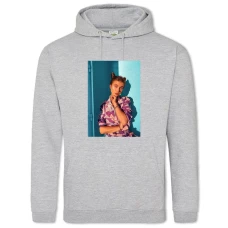 Hoodie with Print Jerry Heil 2 - 2XL grey
