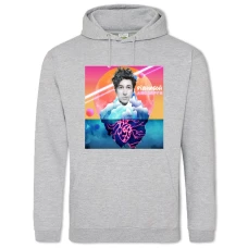 Hoodie with Print Pianoboy - 2XL grey