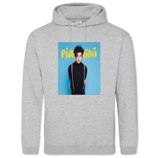 Hoodie with Print Pianoboy 2 - 2XL grey