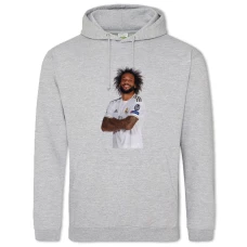 Hoodie with Print Marcelo Vieira - 2XL grey