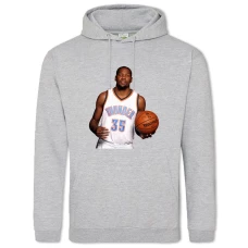 Hoodie with Print Kevin Durant - 2XL grey