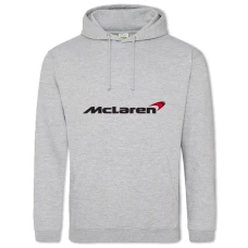 Hoodie with Print Logo Mclaren - 2XL grey
