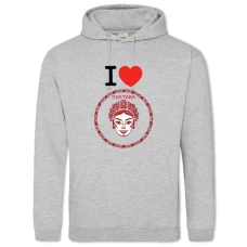 Hoodie with Print Poltava - 2XL grey